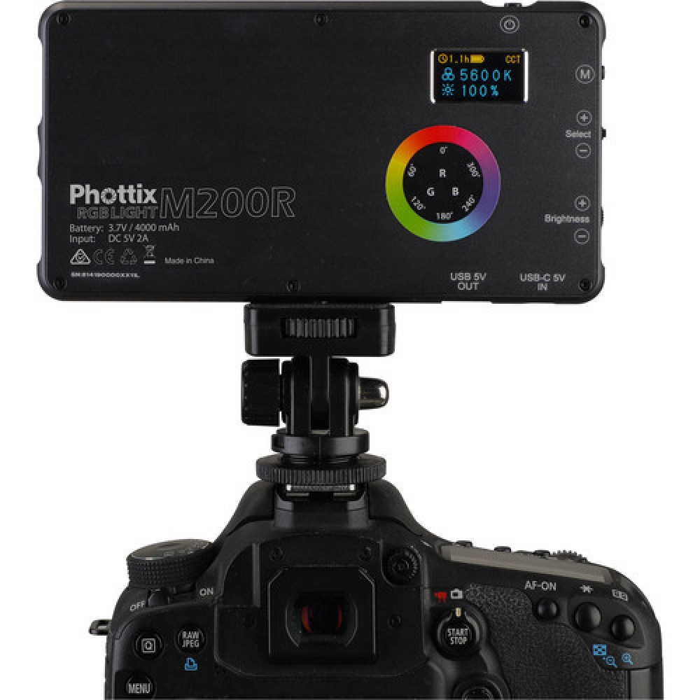 Phottix M200R RGB LED Light 3-